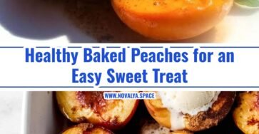 Easy Baked Peaches You Will Make All Summer