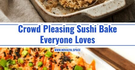 Easy Creamy Sushi Bake Recipe