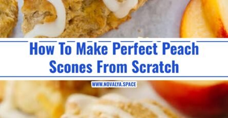 Easy Peach Scones For Your Next Brunch