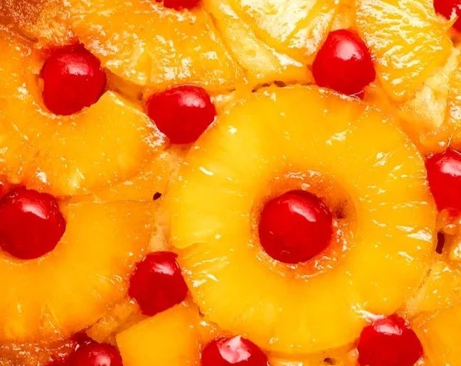 Easy pineapple upside down cake recipe anyone can make top view
