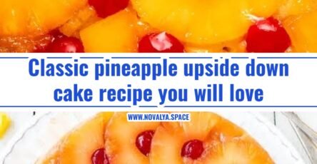 Easy pineapple upside down cake recipe anyone can make
