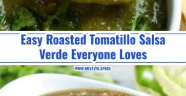 Easy Roasted Tomatillo Salsa Verde Everyone Loves
