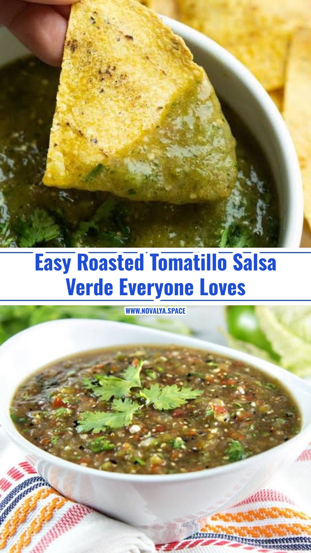 Easy Roasted Tomatillo Salsa Verde Everyone Loves