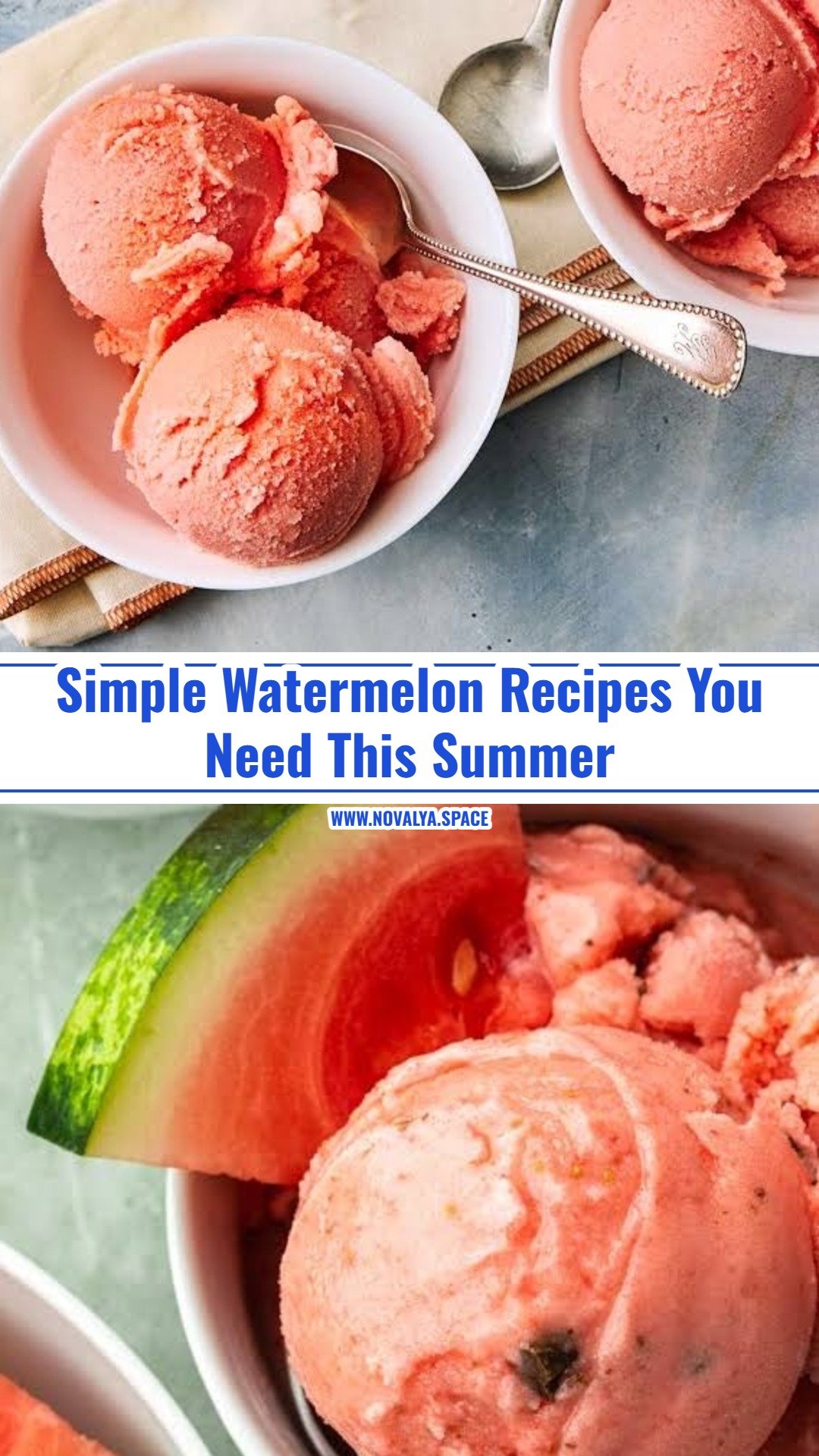 Easy Watermelon Ice Cream You Have To Try