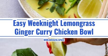 Lemongrass Ginger Curry Chicken Bowl