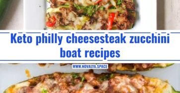 Philly cheesesteak zucchini boats recipe you will love