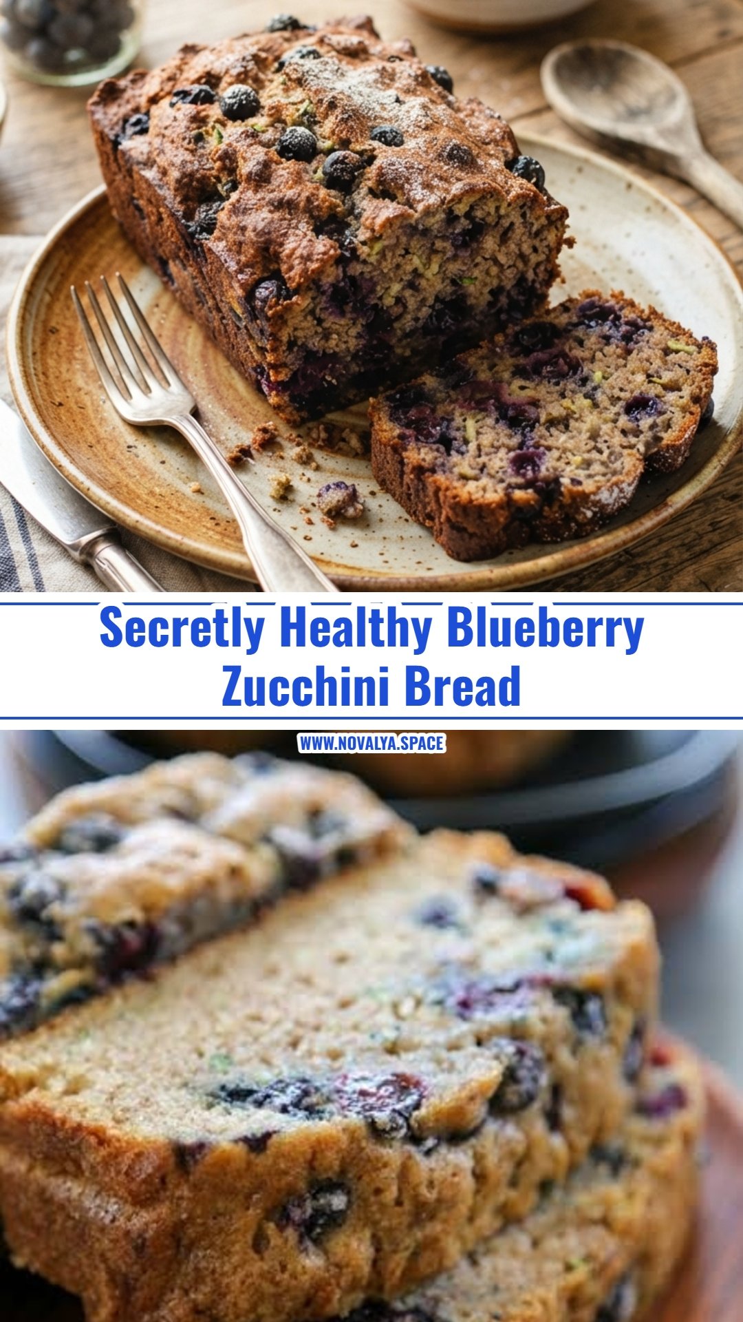 The Best Blueberry Zucchini Bread You Will Ever Make
