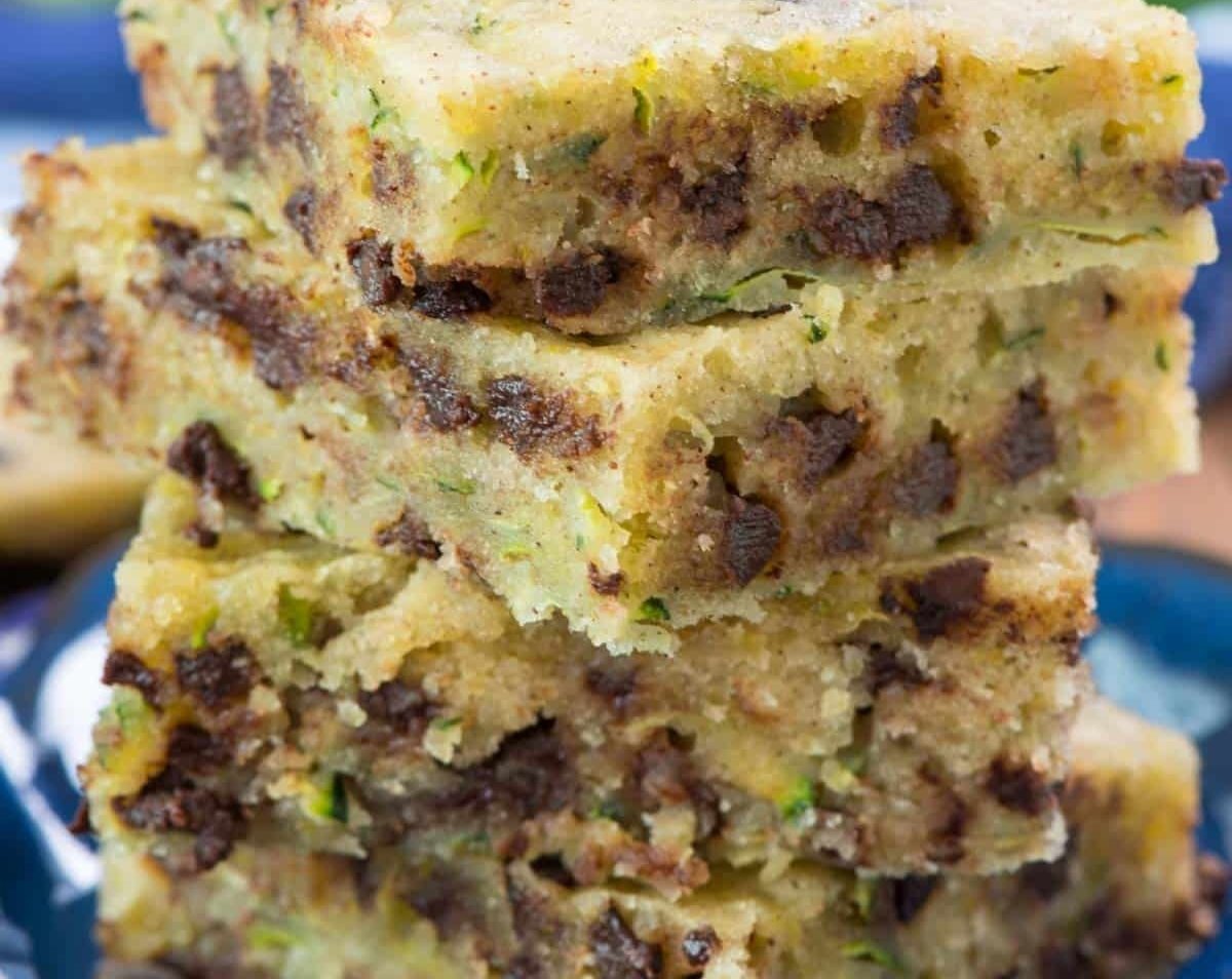 The Best Zucchini Bars You Will Ever Make suggested serving