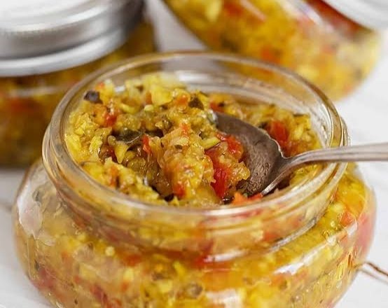 The Best Zucchini Relish Recipe You Have To Try top view