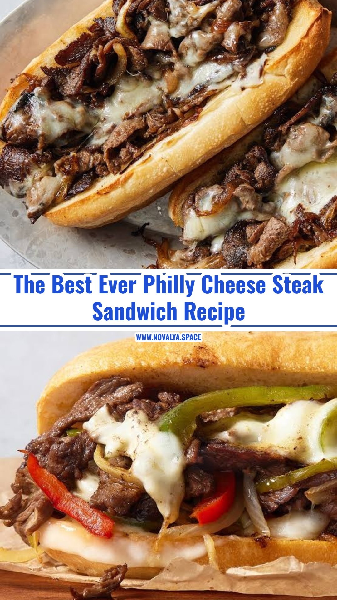 The Ultimate Philly Cheese Steak Sandwich Recipe
