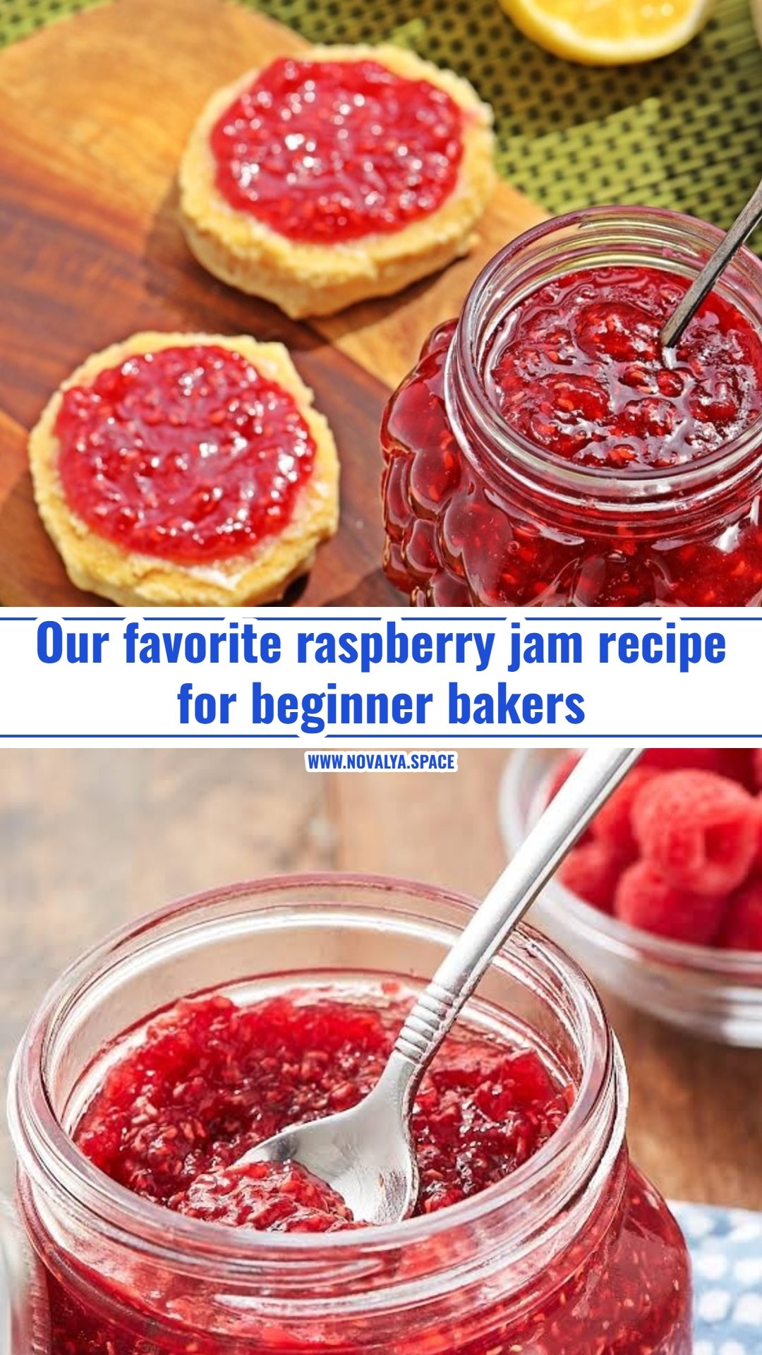 This easy raspberry jam recipe is a game changer