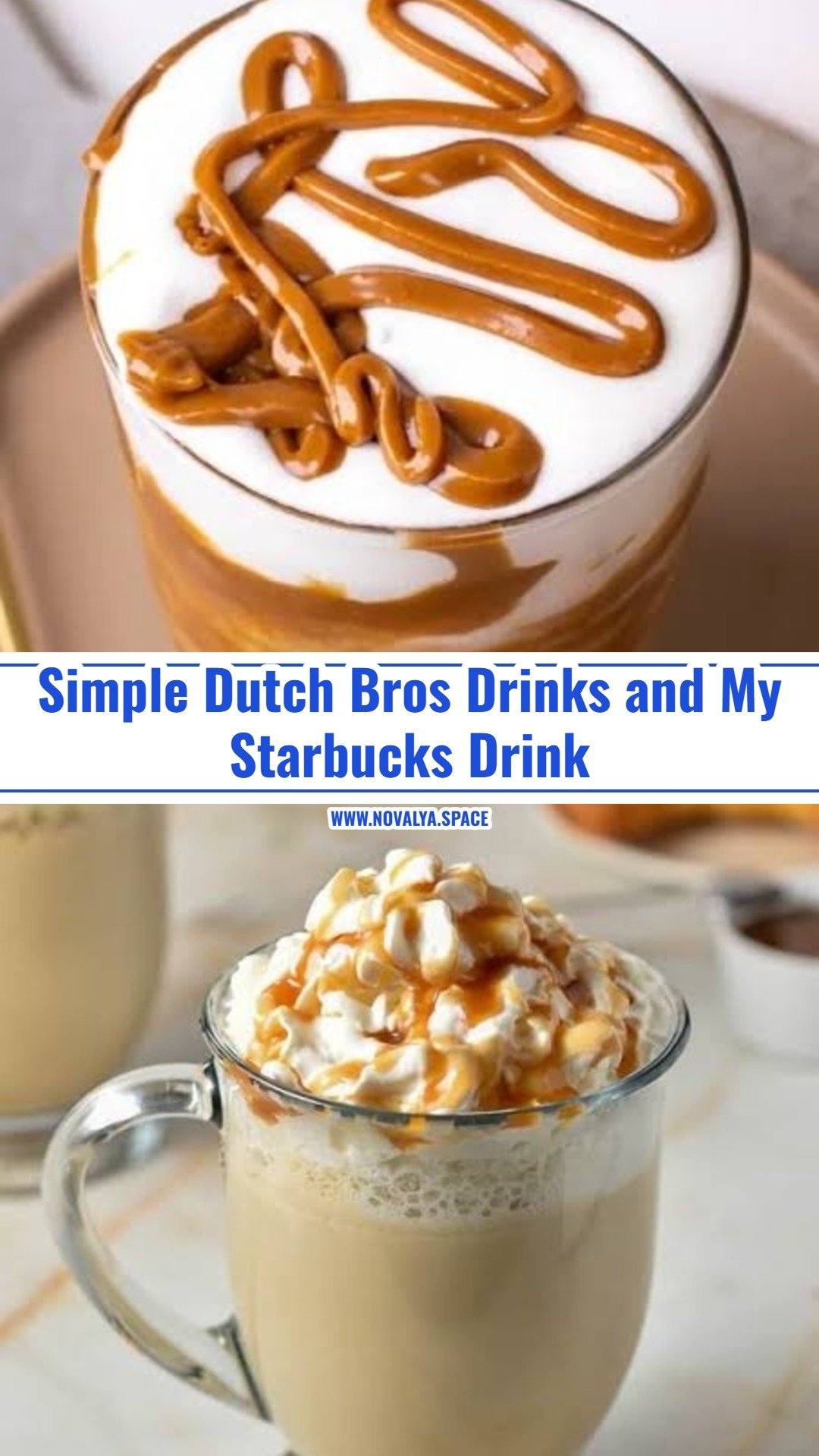 DIY Dutch Bros Drinks and My Starbucks Drink