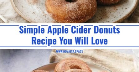 Easy Apple Cider Donuts Recipe For Fall