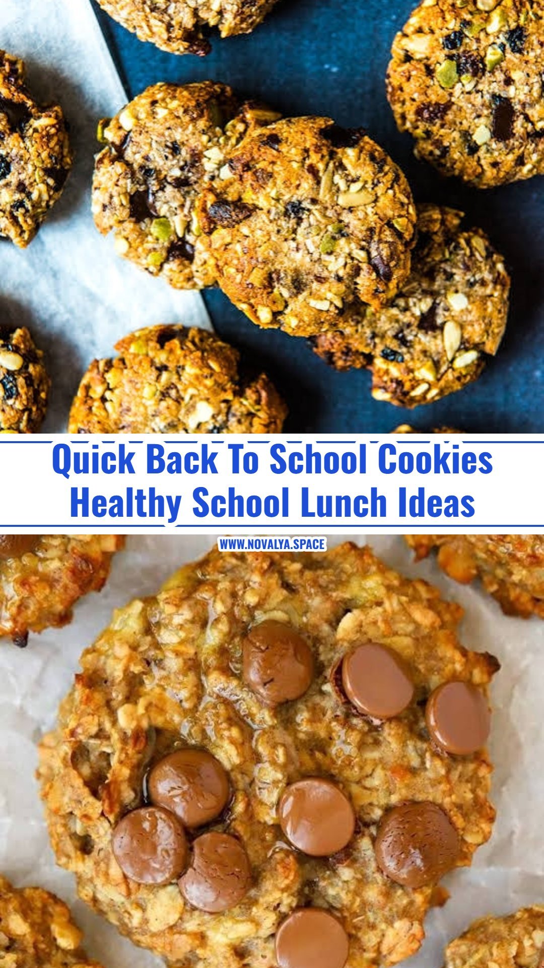 Easy Back To School Cookies Healthy School Lunch Ideas