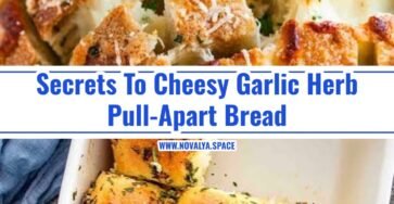 Easy Cheesy Garlic Herb Pull-Apart Bread