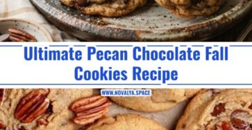 Easy Pecan Chocolate Fall Cookies Everyone Loves