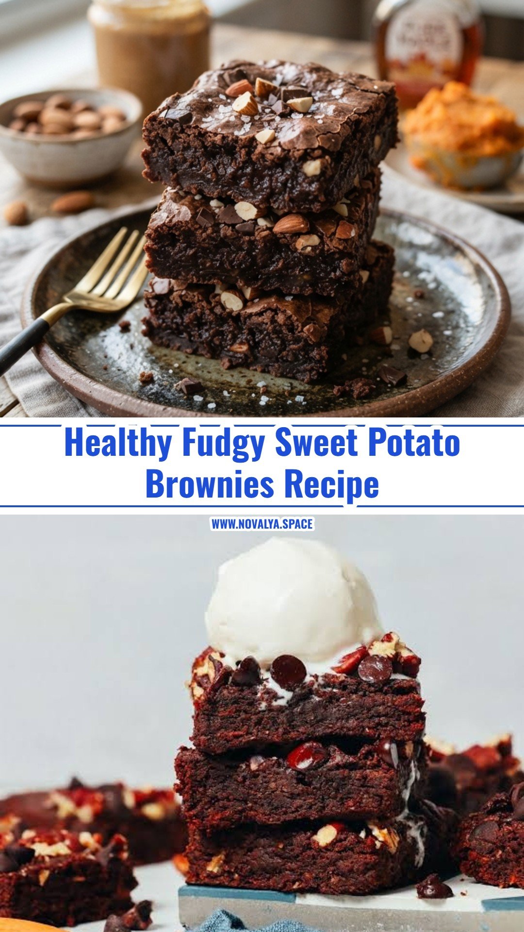 Fudgy Sweet Potato Brownies You Will Love
