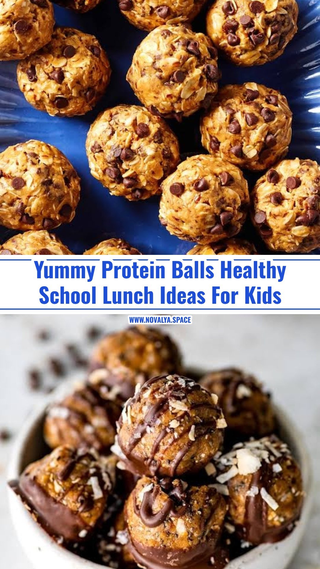 Healthy School Lunch Ideas Fun Kids Food Protein Balls