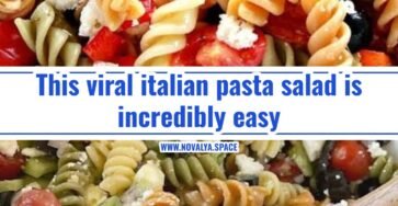 This easy italian pasta salad is the best summer side