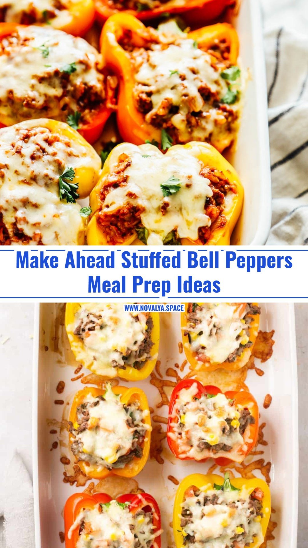 This Stuffed Bell Peppers Meal Prep Is So Good