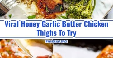 20 Minute Sticky Honey Garlic Butter Chicken Thighs