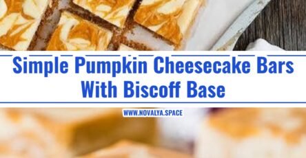 Best Pumpkin Spice Cheesecake Bars with Biscoff Crust