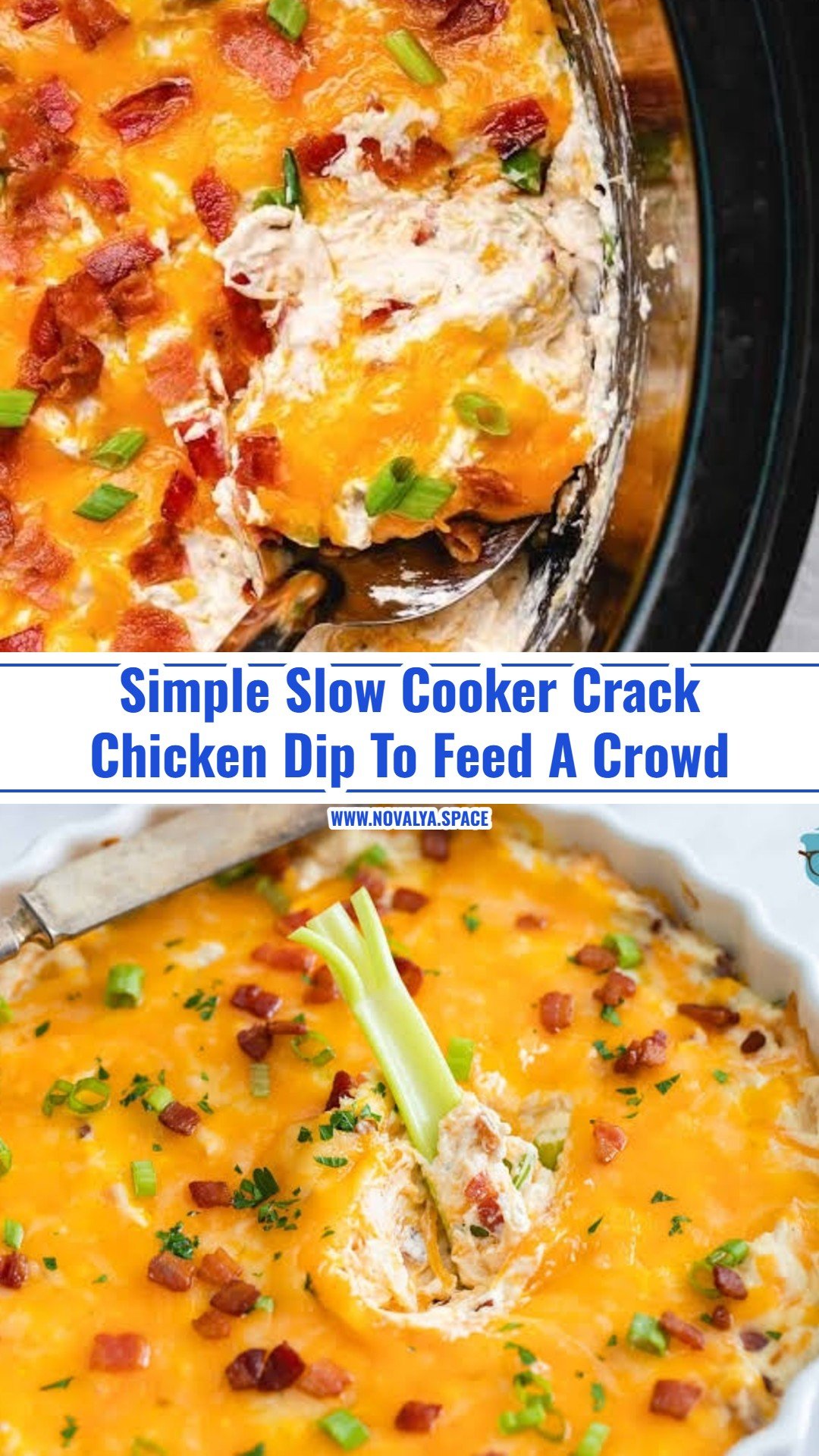 Best Slow Cooker Crack Chicken Dip For Game Day