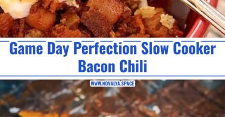 Best Smoky Bourbon Bacon Chili For Game Day