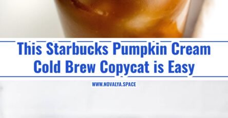 Copycat Starbucks Pumpkin Cream Cold Brew Recipe