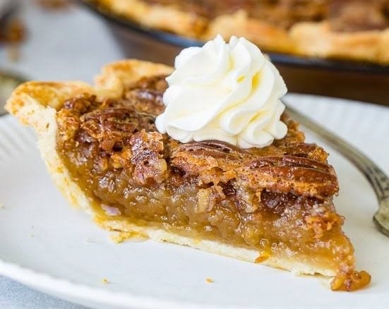 Dolly Parton Brown Butter Southern Pecan Pie suggested serving