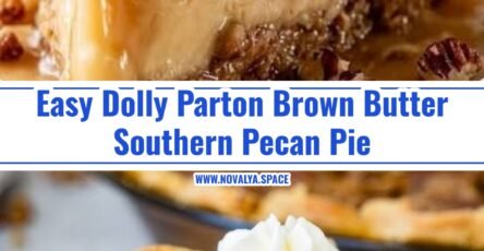 Dolly Parton Brown Butter Southern Pecan Pie