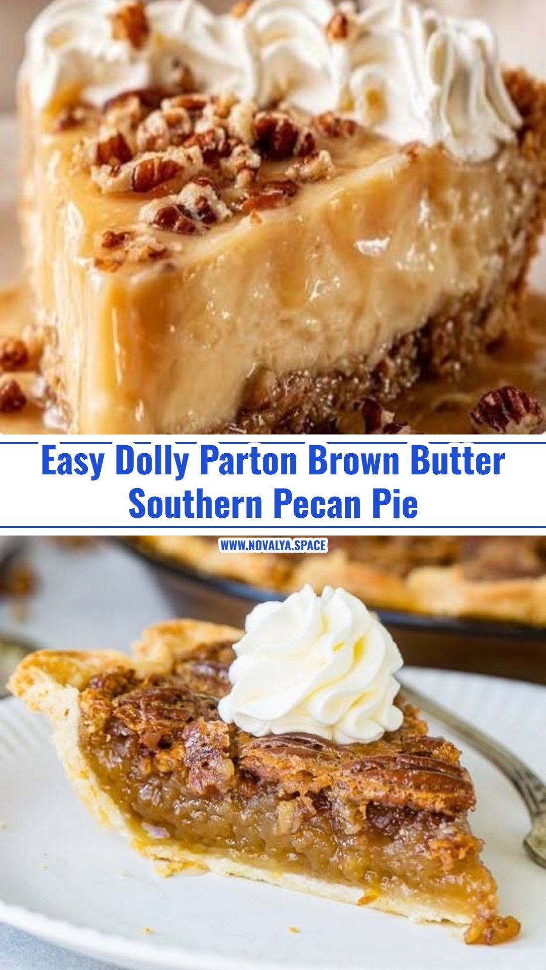 Dolly Parton Brown Butter Southern Pecan Pie