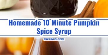 Easy 10 Minute Pumpkin Spice Syrup Recipe