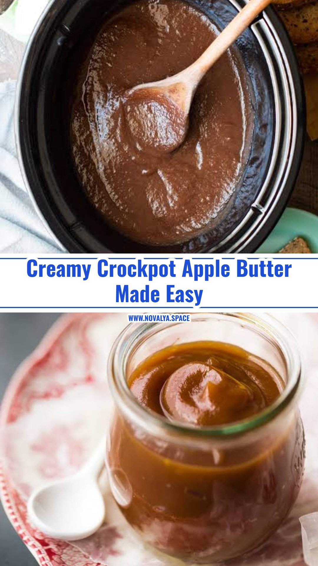 Easy Crockpot Apple Butter Recipe