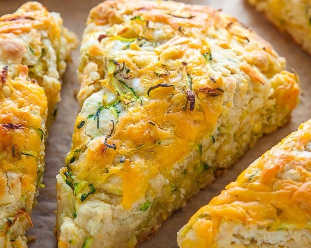 Easy Zucchini Cheddar Scones You Will Love suggested serving