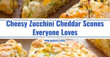 Easy Zucchini Cheddar Scones You Will Love