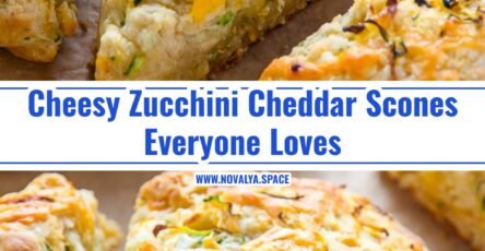 Easy Zucchini Cheddar Scones You Will Love