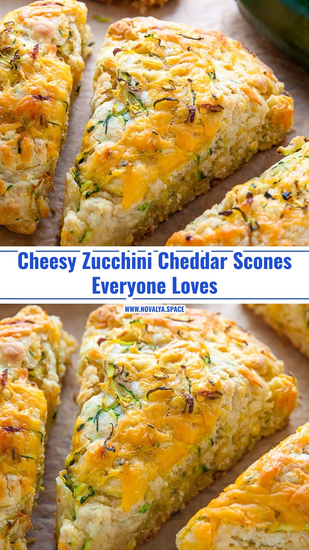 Easy Zucchini Cheddar Scones You Will Love