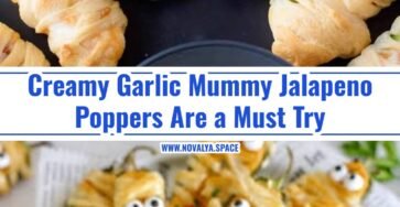 Spooky Mummy Jalapeno Poppers for Your Halloween Party