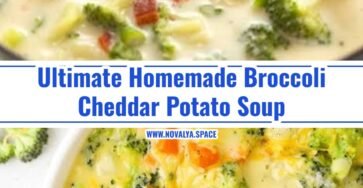 The Best Broccoli Cheddar Potato Soup Recipe Ever