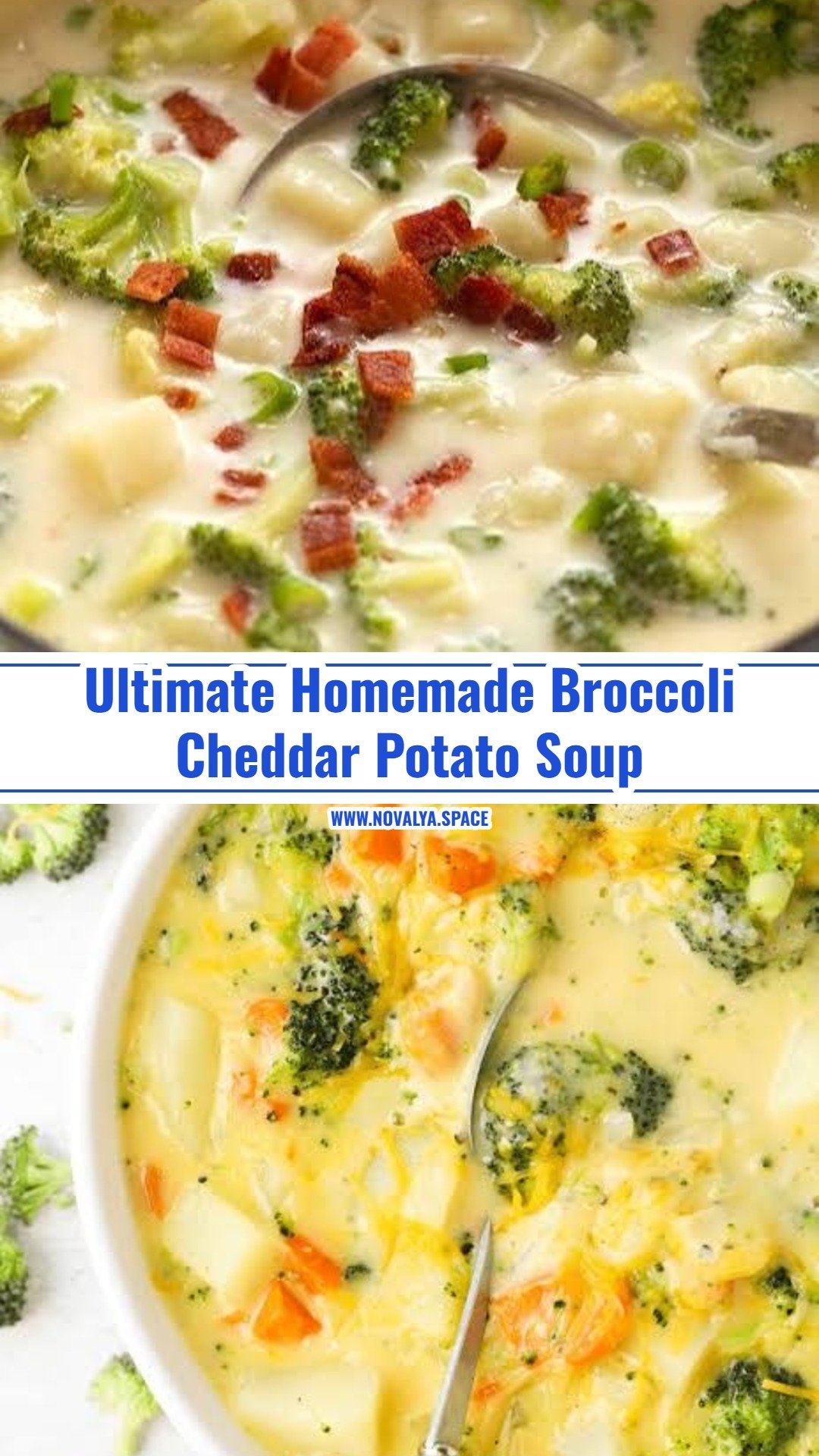 The Best Broccoli Cheddar Potato Soup Recipe Ever