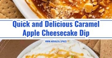 The Best Caramel Apple Cheesecake Dip Recipe Ever