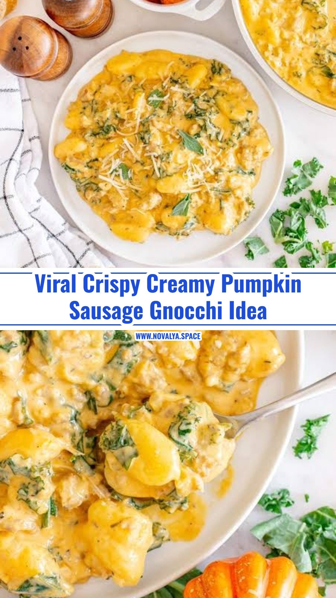 The Best Creamy Pumpkin Sausage Gnocchi Recipe Ever