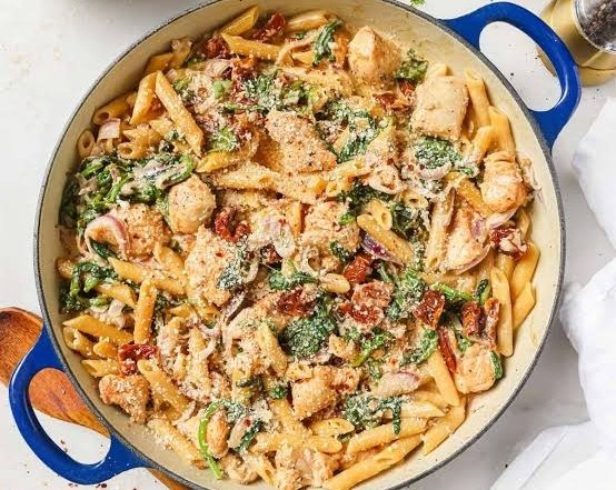 The Best Easy Marry Me Chicken Pasta Recipe suggested serving