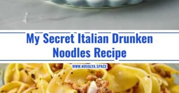 The Best Italian Drunken Noodles Recipe