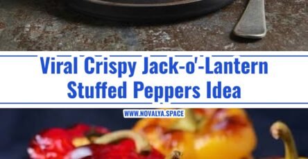 The Best Jack-o'-Lantern Stuffed Peppers Recipe Ever