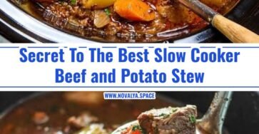 The Best Slow Cooker Beef and Potato Stew Recipe Ever