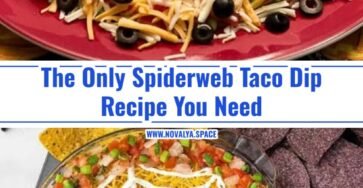 The Best Spiderweb Taco Dip Recipe Ever