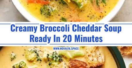Viral 20 Minute Creamy Broccoli Cheddar Soup Secret