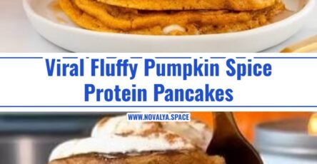 Viral Fluffy High Protein Pumpkin Spice Pancakes